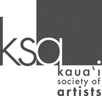 Kauai Society of Artists logo gray