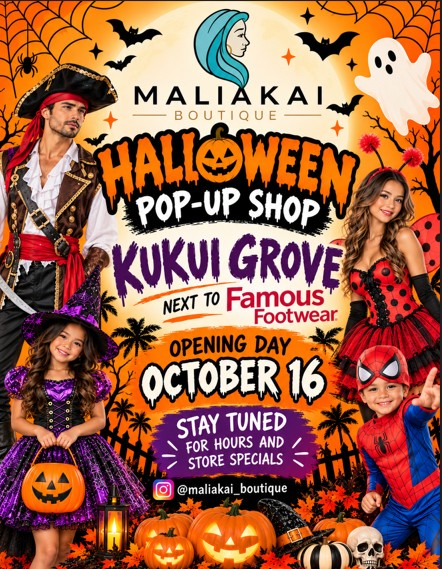 Malia Kai Bootique Pop Up