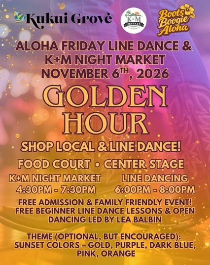 Aloha Friday Line Dancing